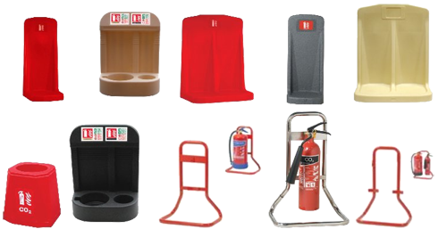 midland fire - extinguisher stand range